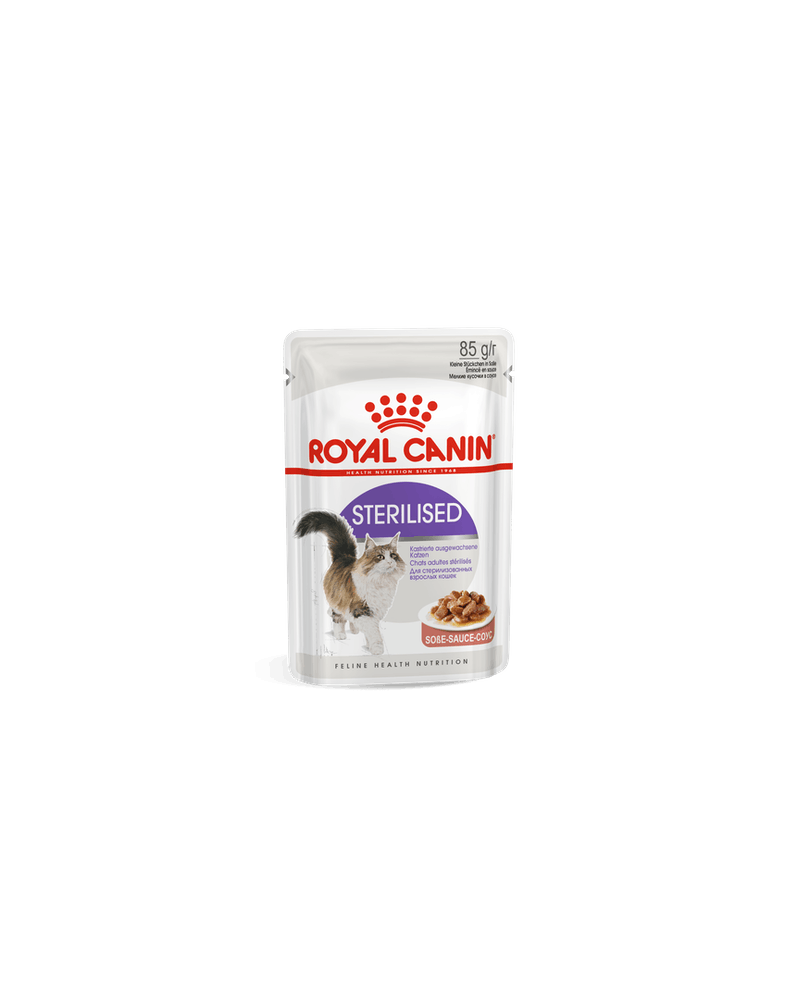 ROYAL CANIN Kitten Sterilized Salsa 85g comida humeda gato