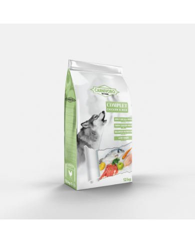 CARNIVORO Grain Free Ternera 12 Kg Pienso perros todas las razas y tamaños sin  Cereales