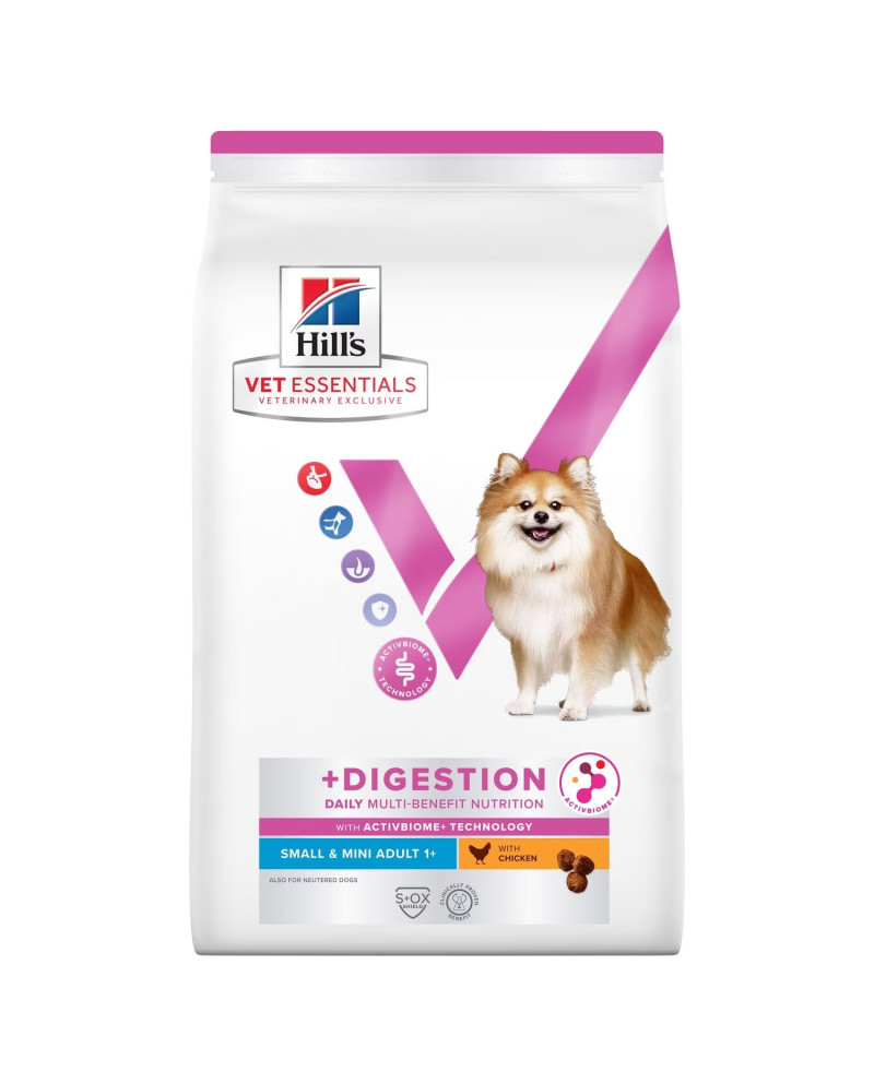 hills vet essentials multi benefit digestion mini pienso perro